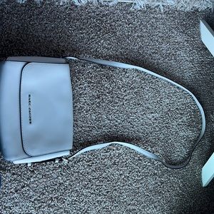 Gray Marc Jacobs leather cross body bag